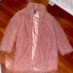 Shag sweater jacket sz XS